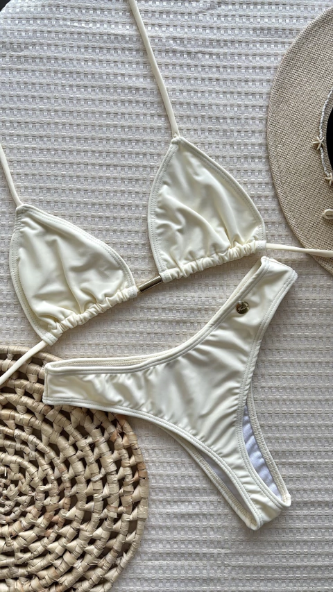 Biquíni Areia Amarelo Manteiga