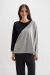 Sweater Intarsia Bicolor - comprar online