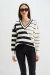 Sweater Escote V Combinado - comprar online