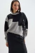 Medio Polo Jacquard Escalera
