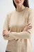 Sweater Trenza con Vivos
