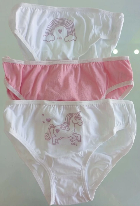 Unicórnio Kit Calcinhas