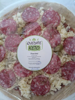 Pizza Muzzarella - Grande - Quedate Keto