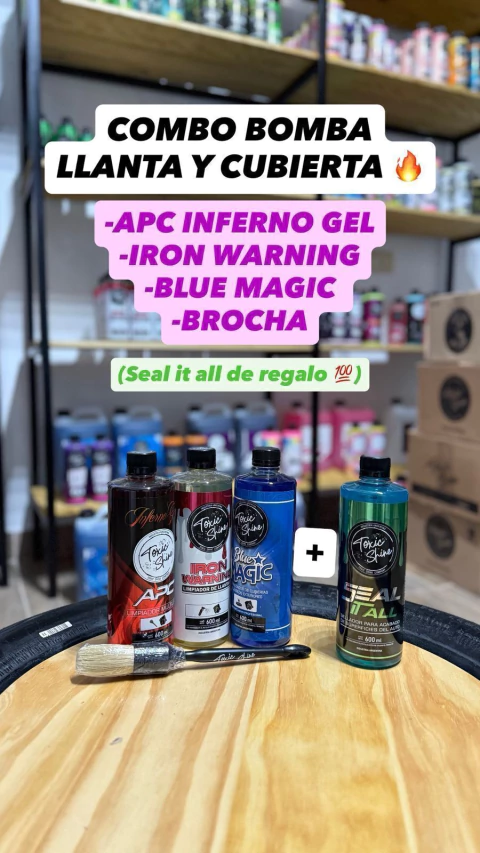 Combo llantas y cubiertas! + Seal it all de regalito!