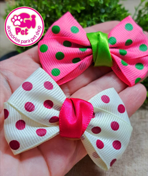 Laço Duplo Poá 10 Unidades - comprar online