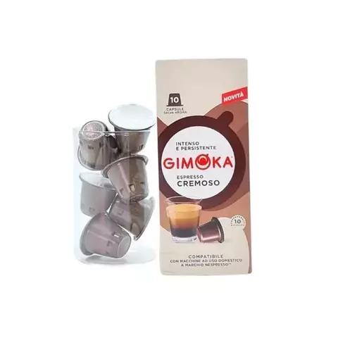 Nespresso Capsulas Cafe Gimoka Cremoso x 10 Unidades - comprar online
