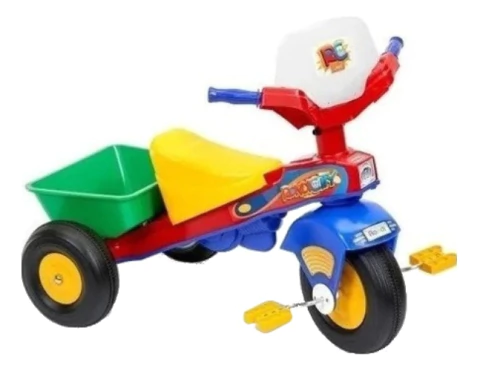 Triciclo Rondi Rondicity Rojo, Amarillo, Verde Y Azul