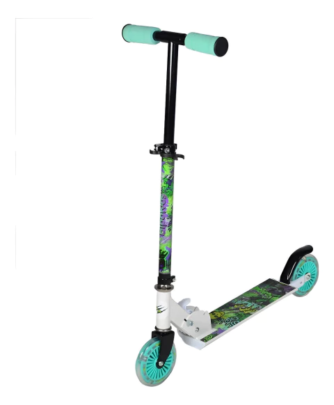 Monopatin Plegable 2 Ruedas Urban Bipo Mp250 Con Luces