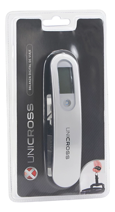 Balanza Digital Portátil De Mano Valija Equipaje Unicross G