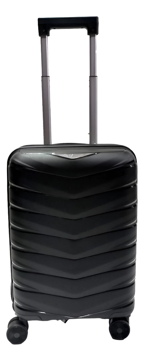 Valija Cabina Carry On Flb Tenby Rígida 4 Ruedas Negra