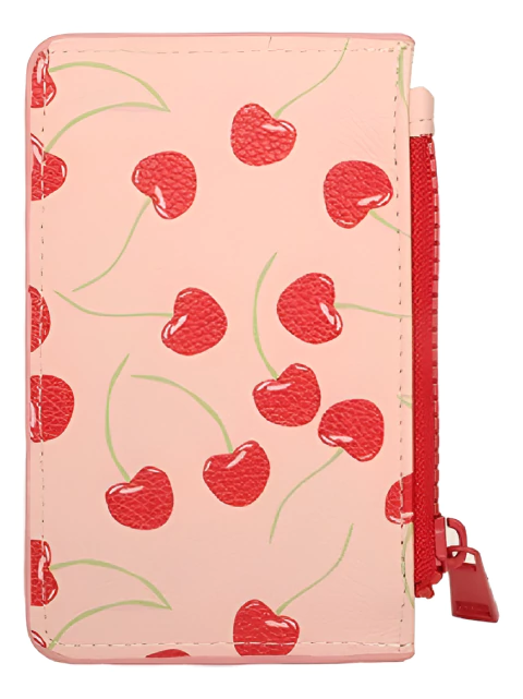 Tarjetero Trendy Multiple Compartimentos Pu Estampado