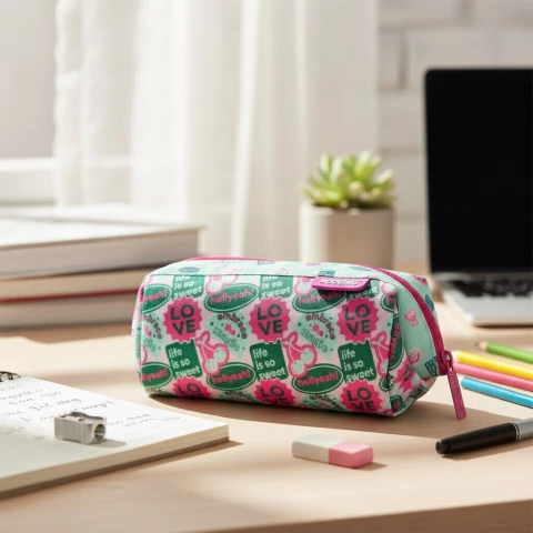 Cartuchera Canopla Mooving Open Pink