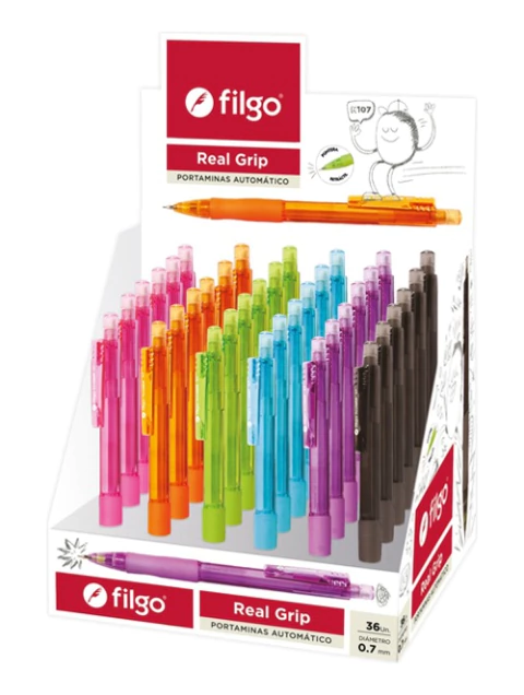 Lapiz Mecanico Portaminas Filgo Realgrip 0,5mm