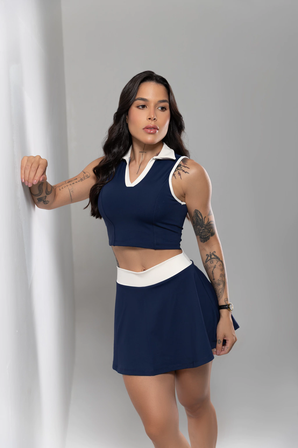 Cropped Sporty Midnight