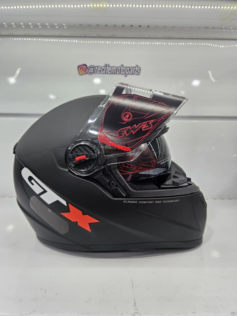 GTX Confort Preto Fosco (com óculos) - comprar online