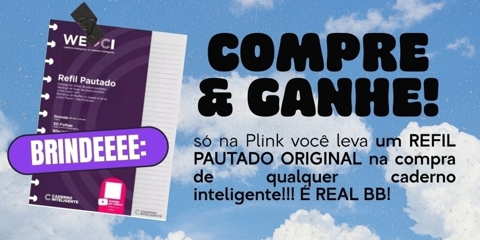 Banner de Plink Papelaria