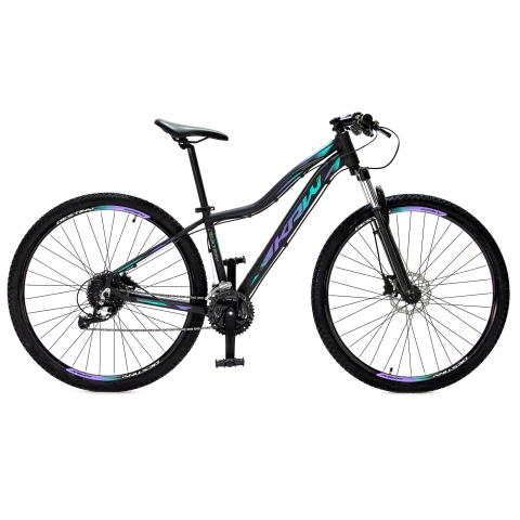 Preto/Lilas e Turquesa
