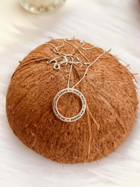 COLAR DE PRATA HO'OPONOPONO