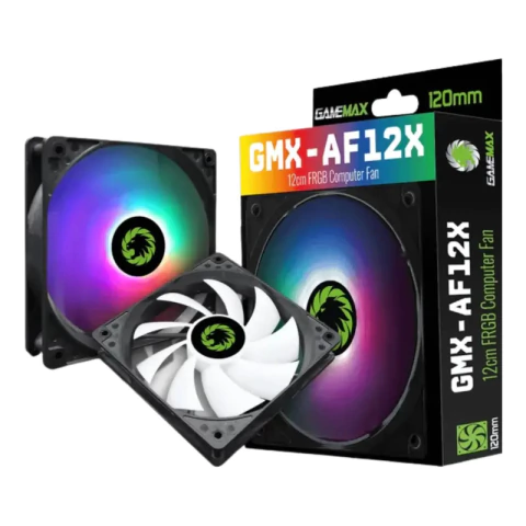 Fan Cooler Gamemax 120 Mm Frgb Modelo Gmx-af12x Molex + 3pin