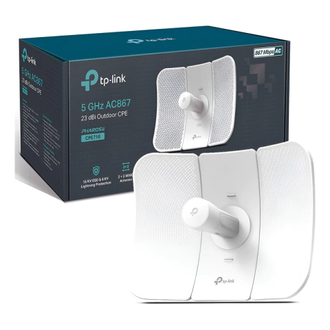 Antena Tp Link Pharos Cpe710 Exterior 23dbi Ac 867mbps 5 Ghz