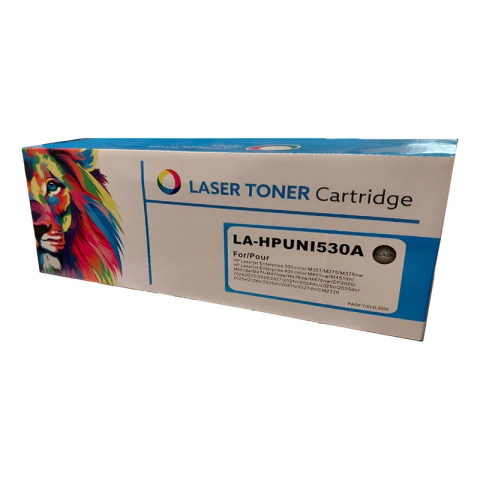 Cartucho Laser Toner Alternativo La-hpuni530a Negro