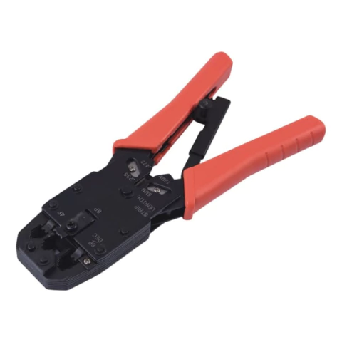 Pinza Crimpeadora Glc Rj9/rj11/rj45 Metal Reforzado C/crique