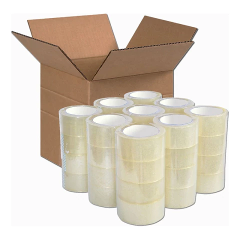 Cintas De Embalar Transparente 48x100 Yds. 90mts Caja X 36u.