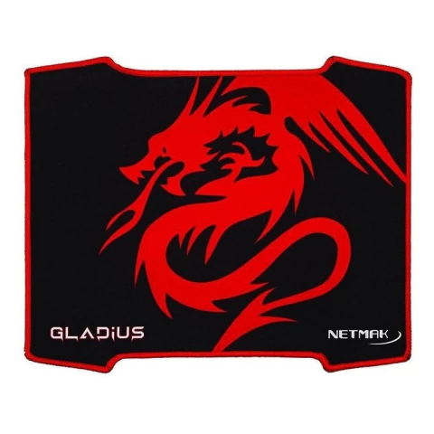 Mouse Pad Gamer Netmak Gladius 30x25cm Grande Antideslizante
