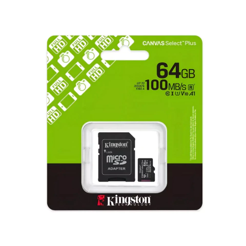 Memoria Micro Sd 64gb Kingston Canvas Select Plus