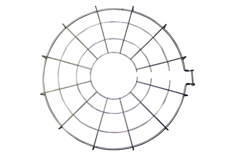 Grade de arame em aço carbono zincado para difusor de 22 polegadas.