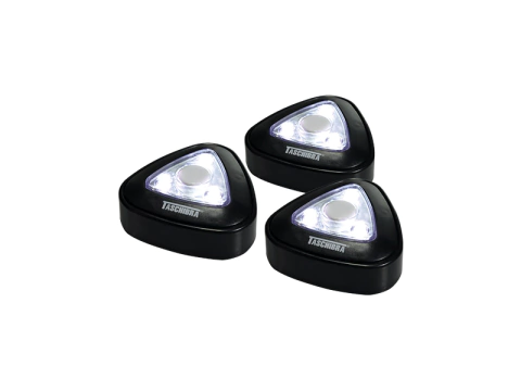 Lanterna Led de Toque TLL 09 com 3 Peças Preta. - comprar online