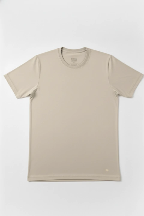 TSHIRT SOFT TOUCH CARECA - BEGE - comprar online