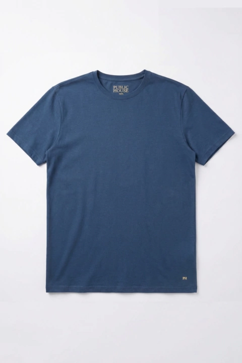 TSHIRT PIMA - MARINHO - comprar online