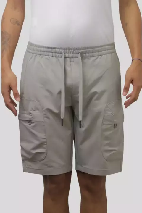 BERMUDA CARGO SARJA - CINZA - comprar online
