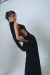 Vestido costas cruzadas preto - Cortês Brand