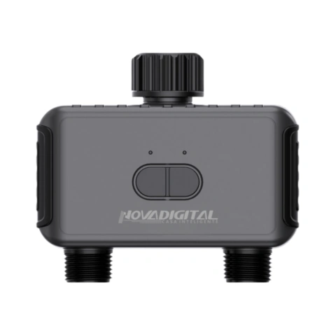 Válvula de Irrigação Dupla, Zigbee, Nova Digital