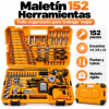 Combo 152 Herramientas + Impacto 500Nm + Batería 4.0Ah - comprar online