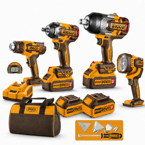 Combo Impacto 1350Nm + Impacto 500Nm + Pistola de Calor + Linternón - comprar online