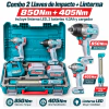 Combo Impacto 850Nm + 405Nm + Linterna + 2 Baterías 4.0Ah
