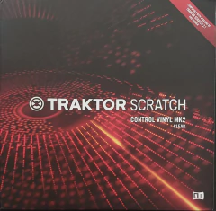Traktor Scratch Time Code Vinyl Mk2 Clear (PAR) - GIRA DISCOS