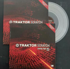 Traktor Scratch Time Code Vinyl Mk2 Clear (PAR) - comprar online
