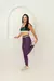 Conjunto Legging - Roxo Escuro com Bege e Verde Militar - loja online