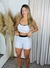 Conjunto Short - Branco e Preto - comprar online