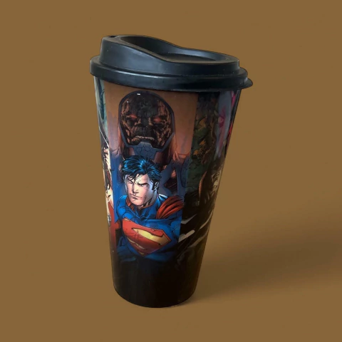 Vaso Plastico Liga de la Justicia