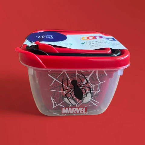 Recipiente 3 piezas Spiderman