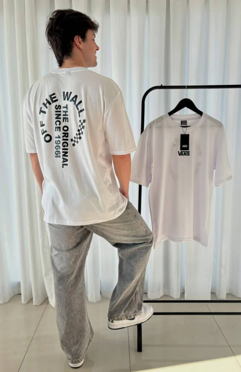 REMERA OVERSIZES VANS CIRCULO