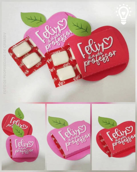 Dia dos professores pastilha Maçã-Arquivo em studio e Pdf 20925 - comprar online