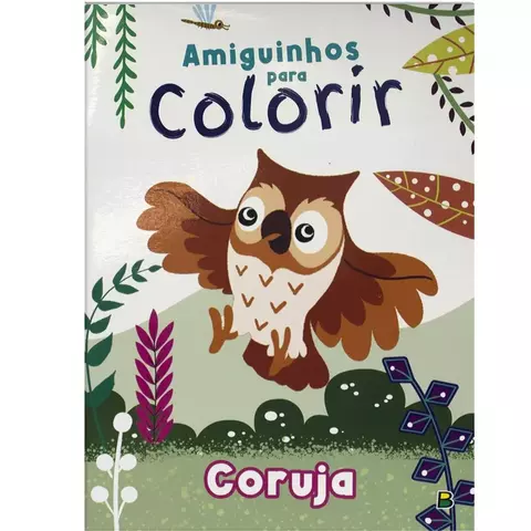 Amiguinhos para Colorir: Coruja - comprar online