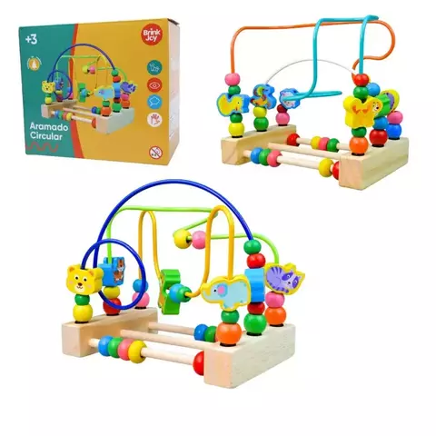 Aramado Circular com Animais - comprar online