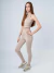CALZA POWER RECORTES LYCRA BEIGE en internet